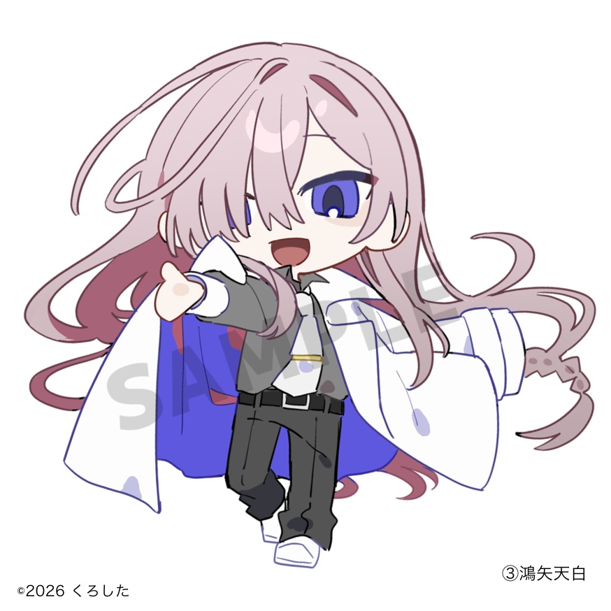 【いきのけ】ミニキャラアクキー