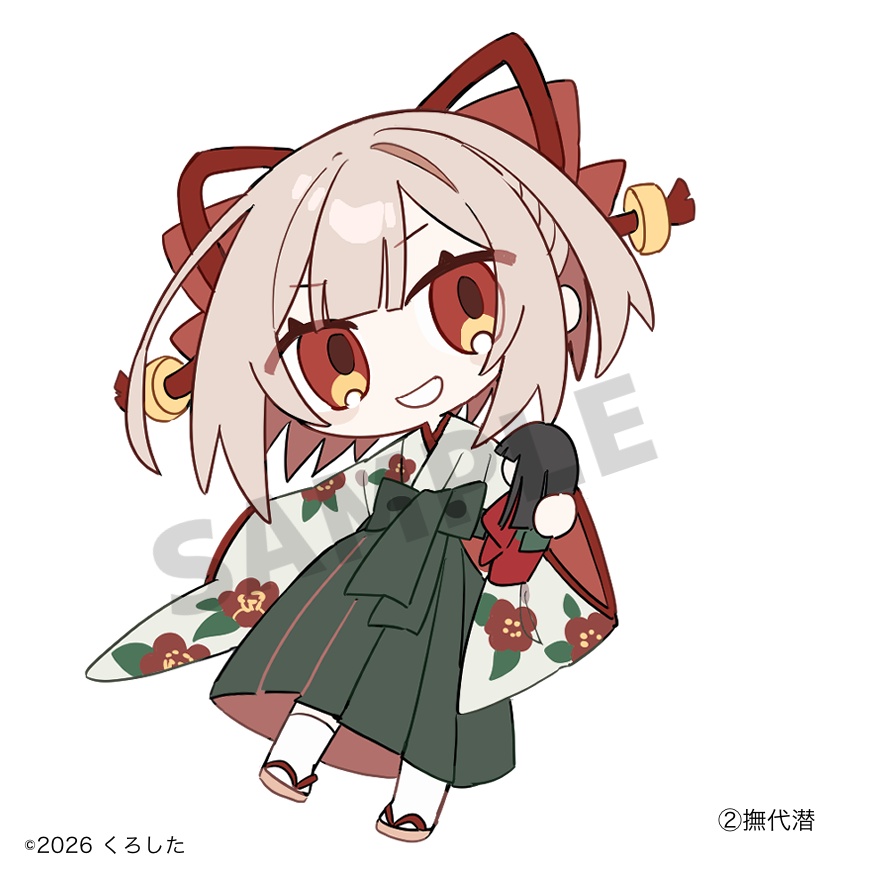 【いきのけ】ミニキャラアクキー