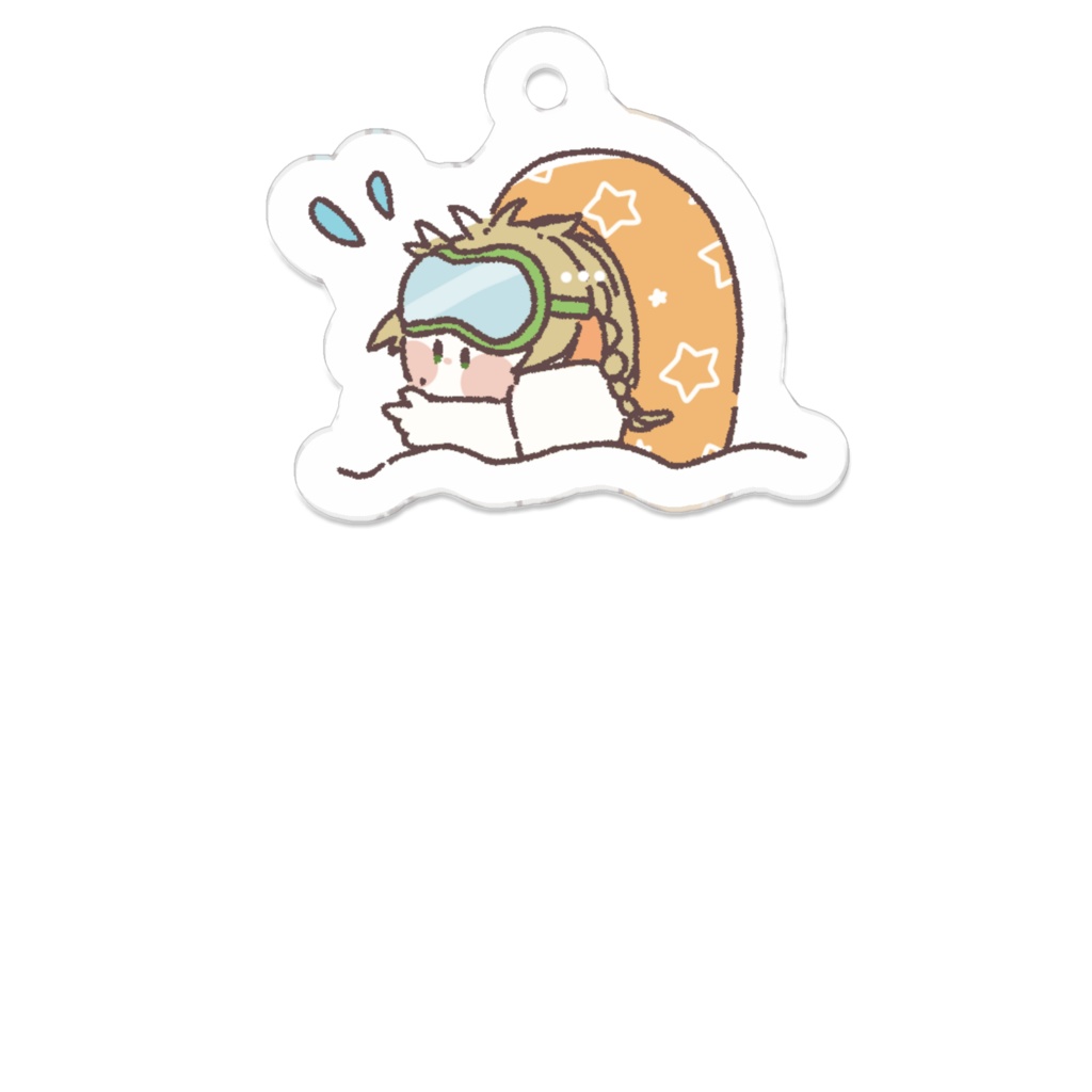 のきろアクキー【うきわでおよぐ】