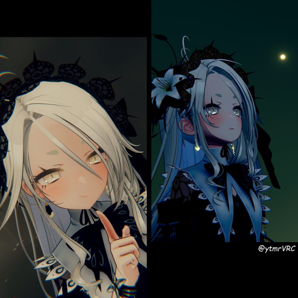 【マテリアル5種】Garland Earring【リアルアイテム有】