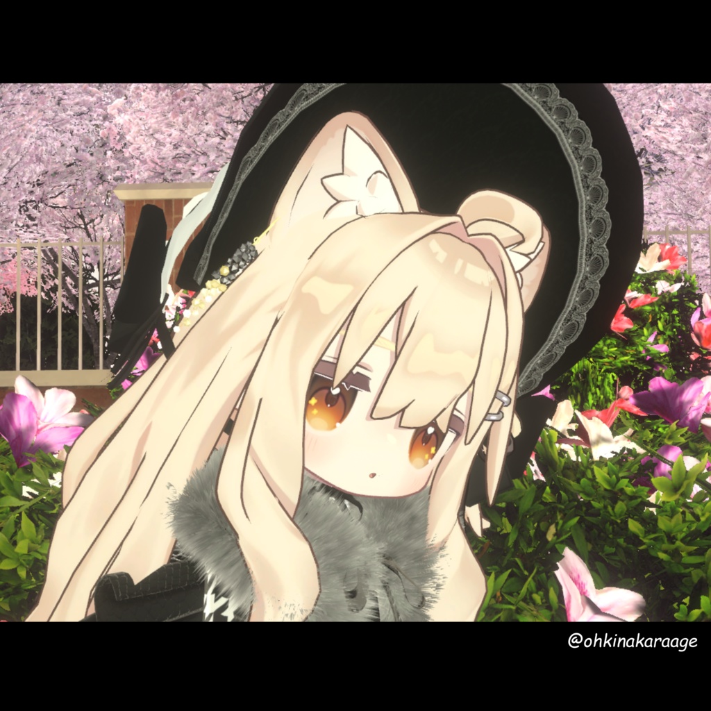 【マテリアル5種】Garland Earring【リアルアイテム有】