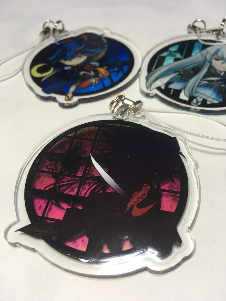 刀剣乱舞　御伴散歩　ミニアクリルキーホルダーコレクション　八丁念仏 刀剣乱舞 とうらぶ 八丁念仏 御伴散歩 ミニキーホルダー