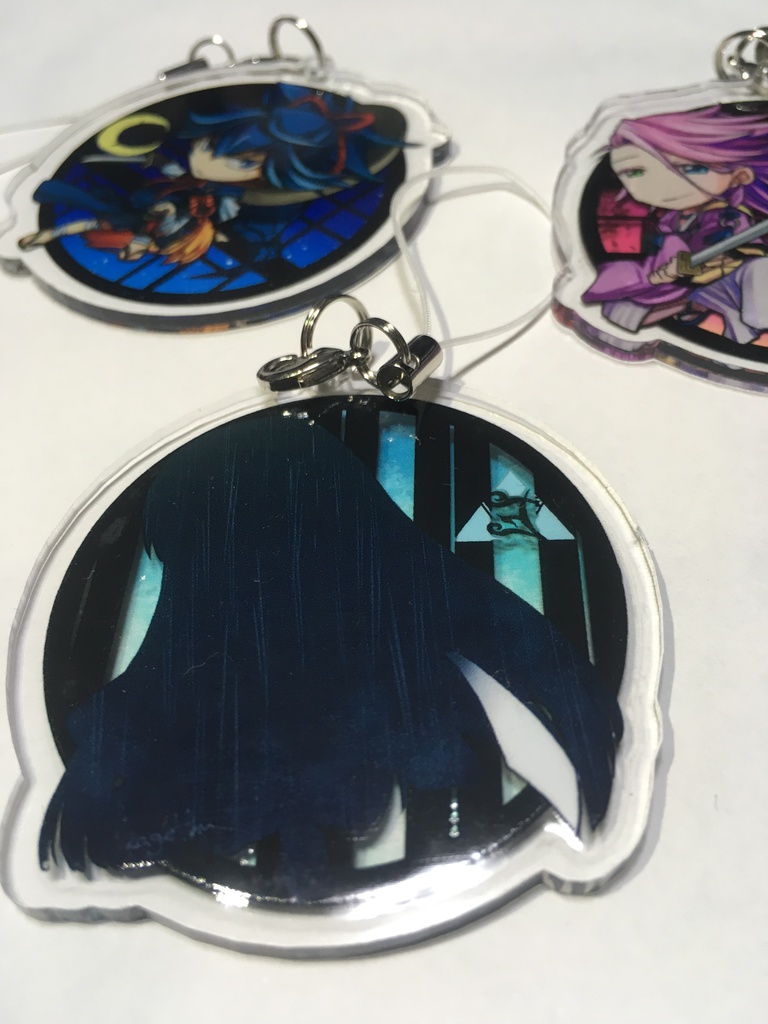 左文字両面アクリルキーホルダー【刀剣乱舞】