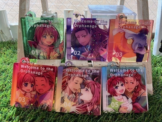 CD風アクリルキーホルダー:孤児院へようこそ完結記念