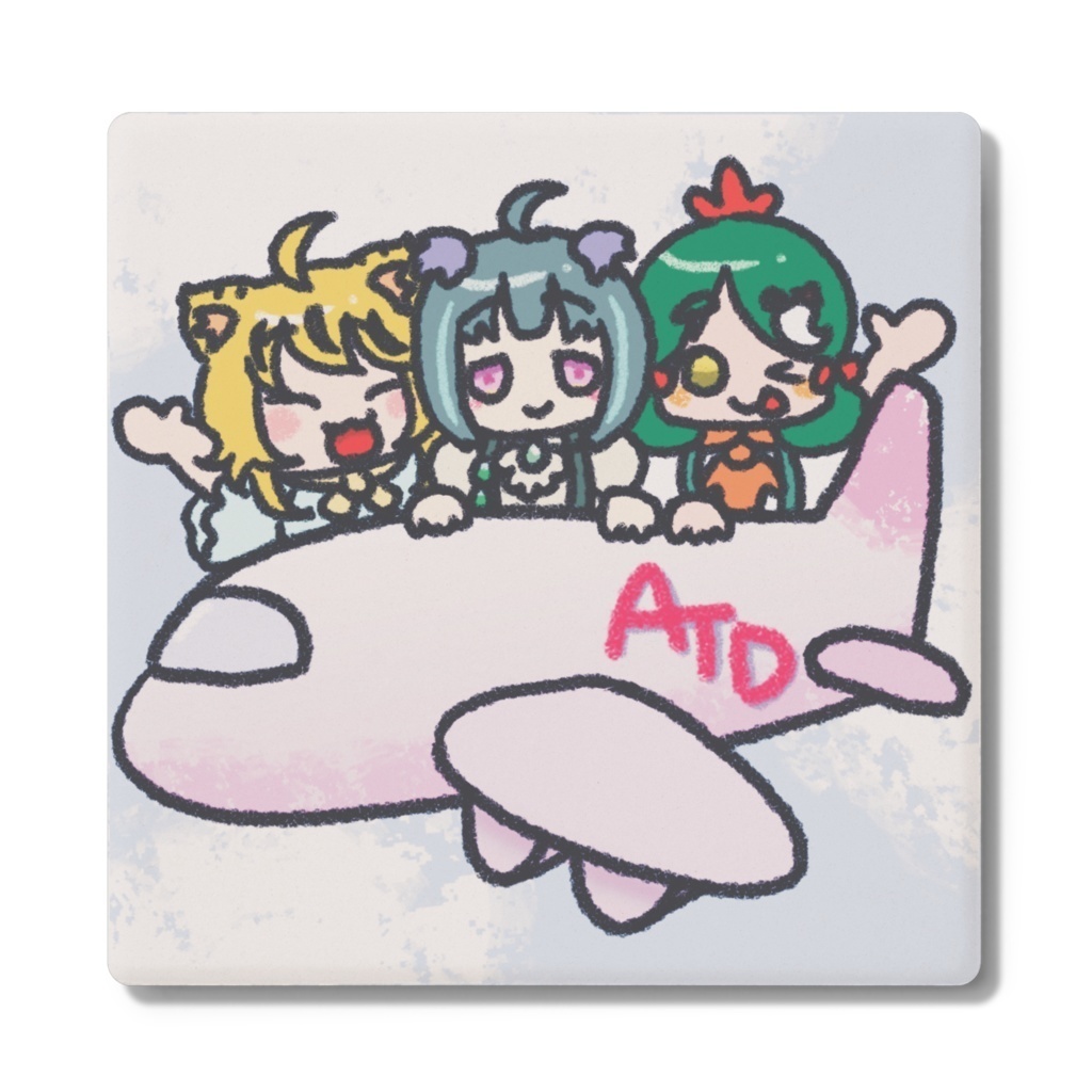 🐯【アニマル珍道中】特製コースター