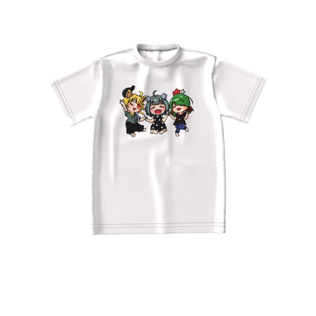 🐓【アニマル珍道中】レア私服!☆ビッグシルエットTシャツ