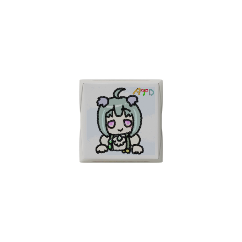 🐨【アニマル珍道中】公式ロゴ(単体)☆DECOチョコ