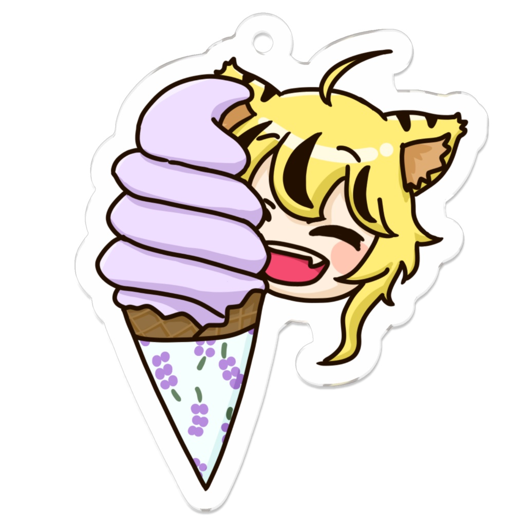 🐨【アニマル珍道中】鶏森みどり案☆くーちゃんソフトアクキー