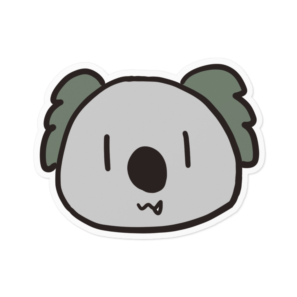 🐯【アニマル珍道中】七草粥ちゃん🐯手書きステッカー-きなちゃんVer.-