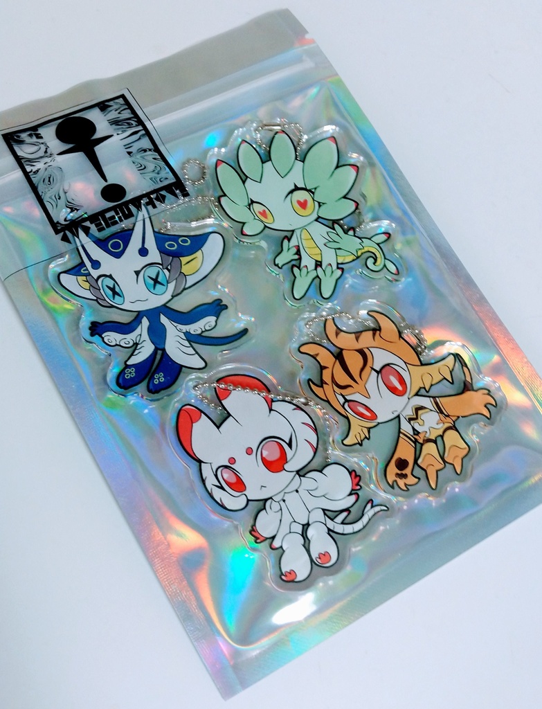 キメラっ子アクキーセット