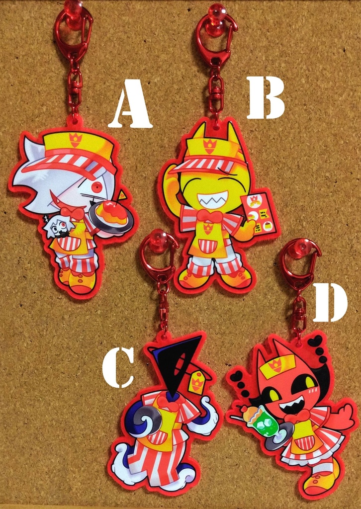 HOENDダイナーアクキー