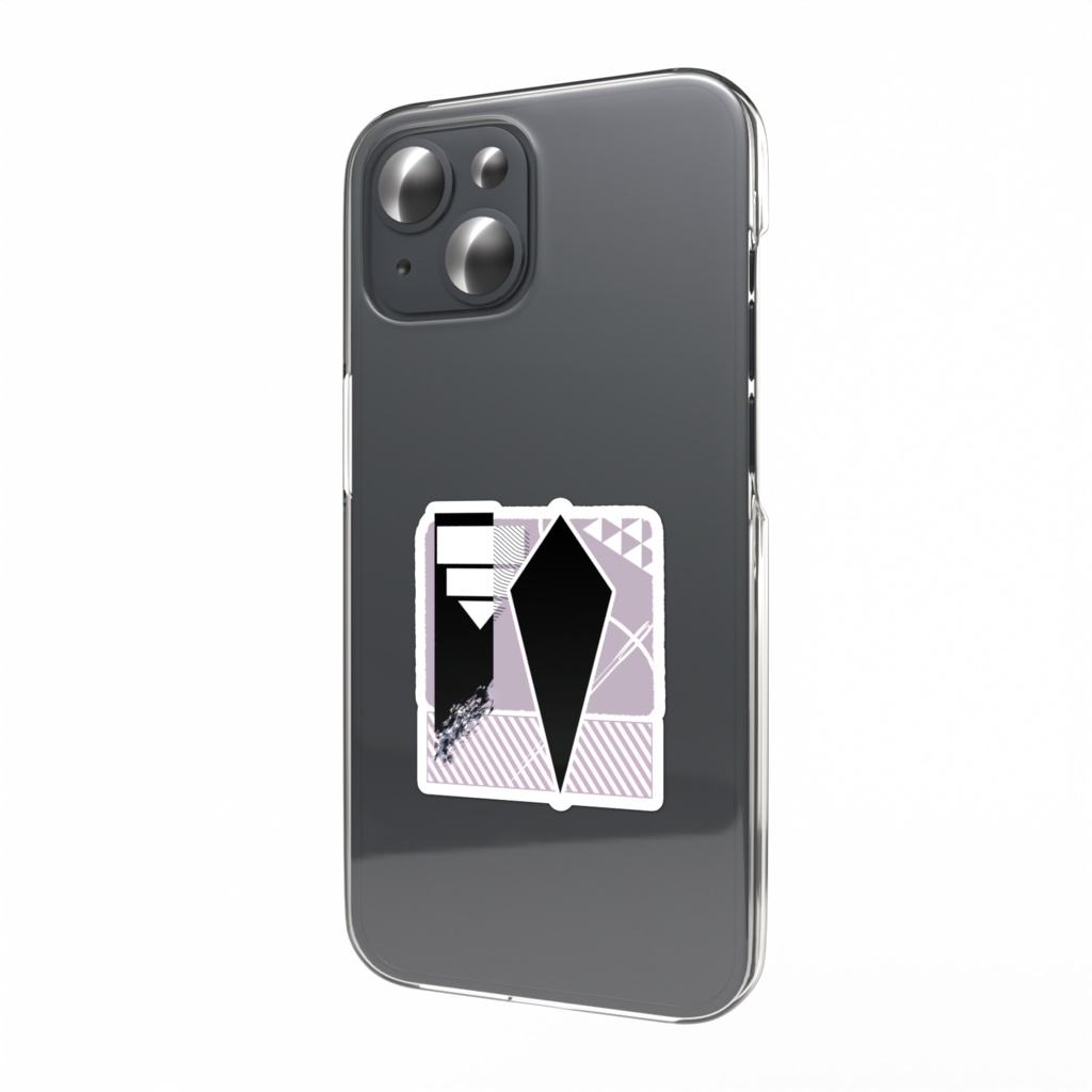 カイゼロハチ図形ステッカー 逆円錐会