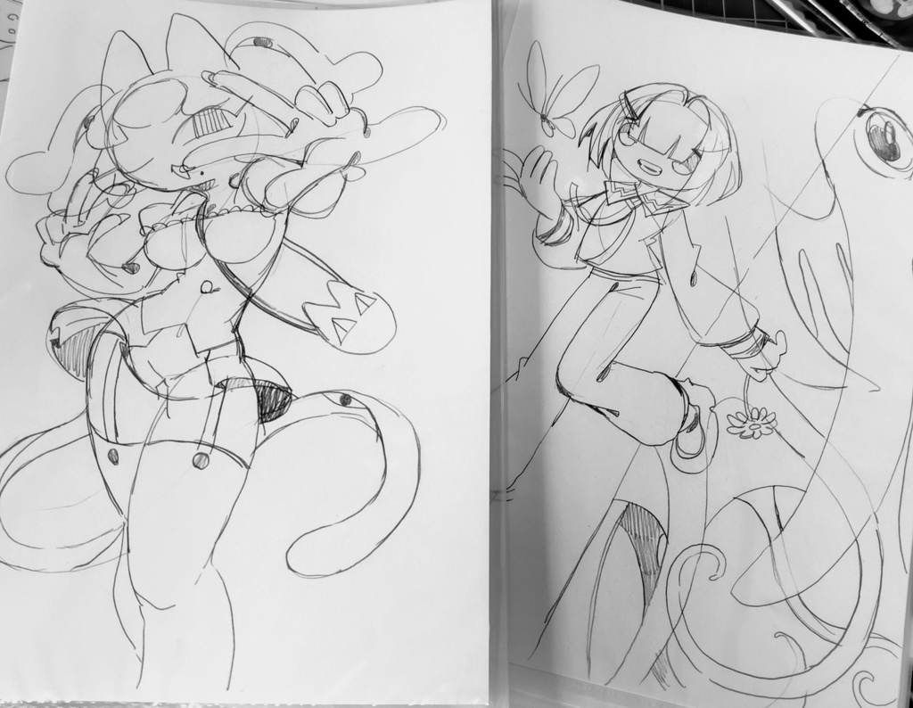 下描き・没・落書き集14