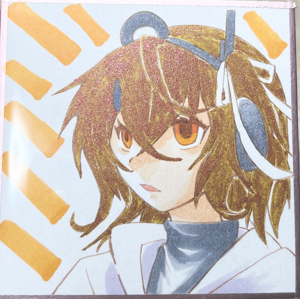 足立レイ 豆色紙