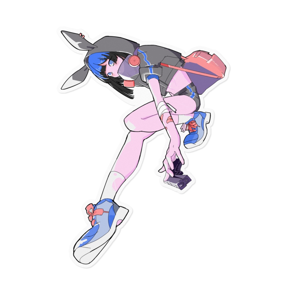 うさぎステッカー