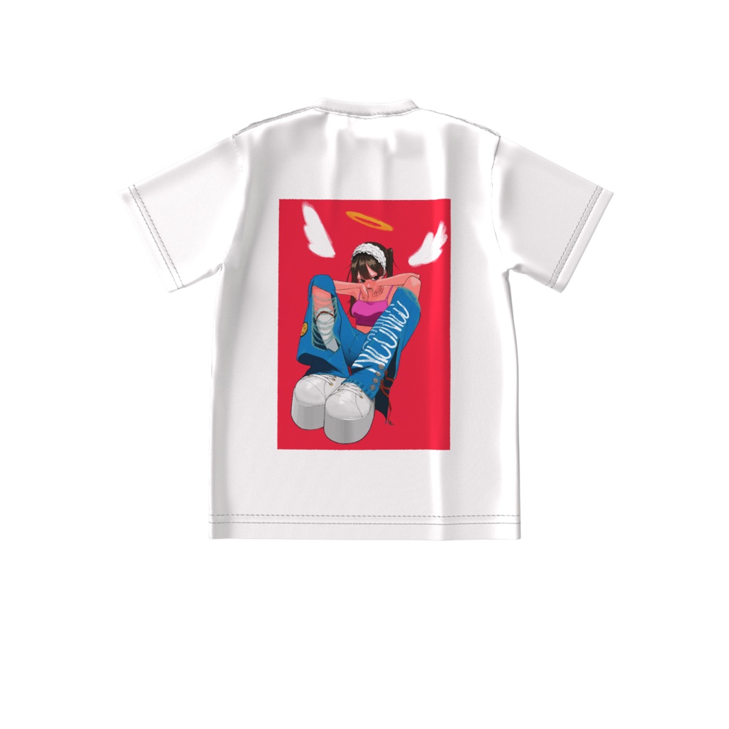 天使１ビッグシルエットtシャツ