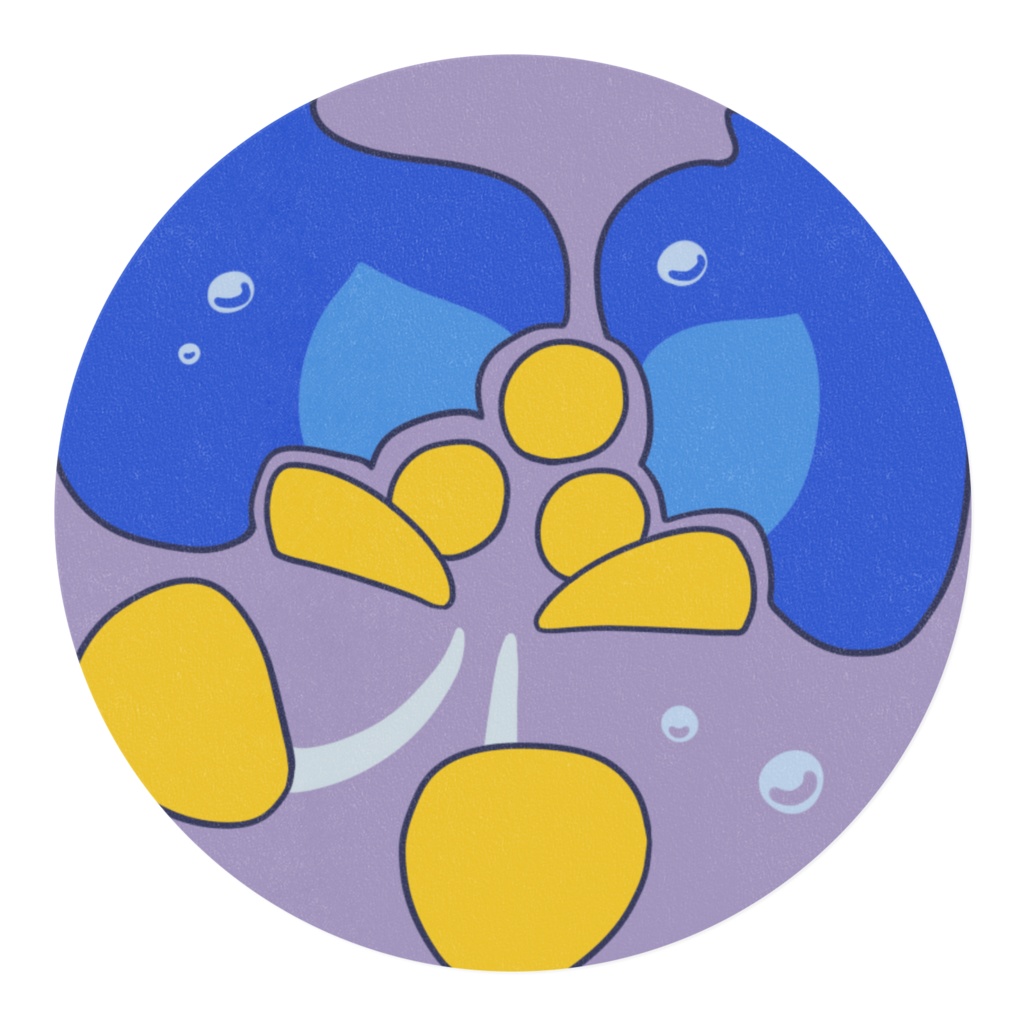 ツユクサの精の様なモノのマステ