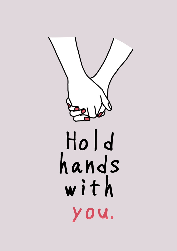 【ひぜさに】Hold hands with you.