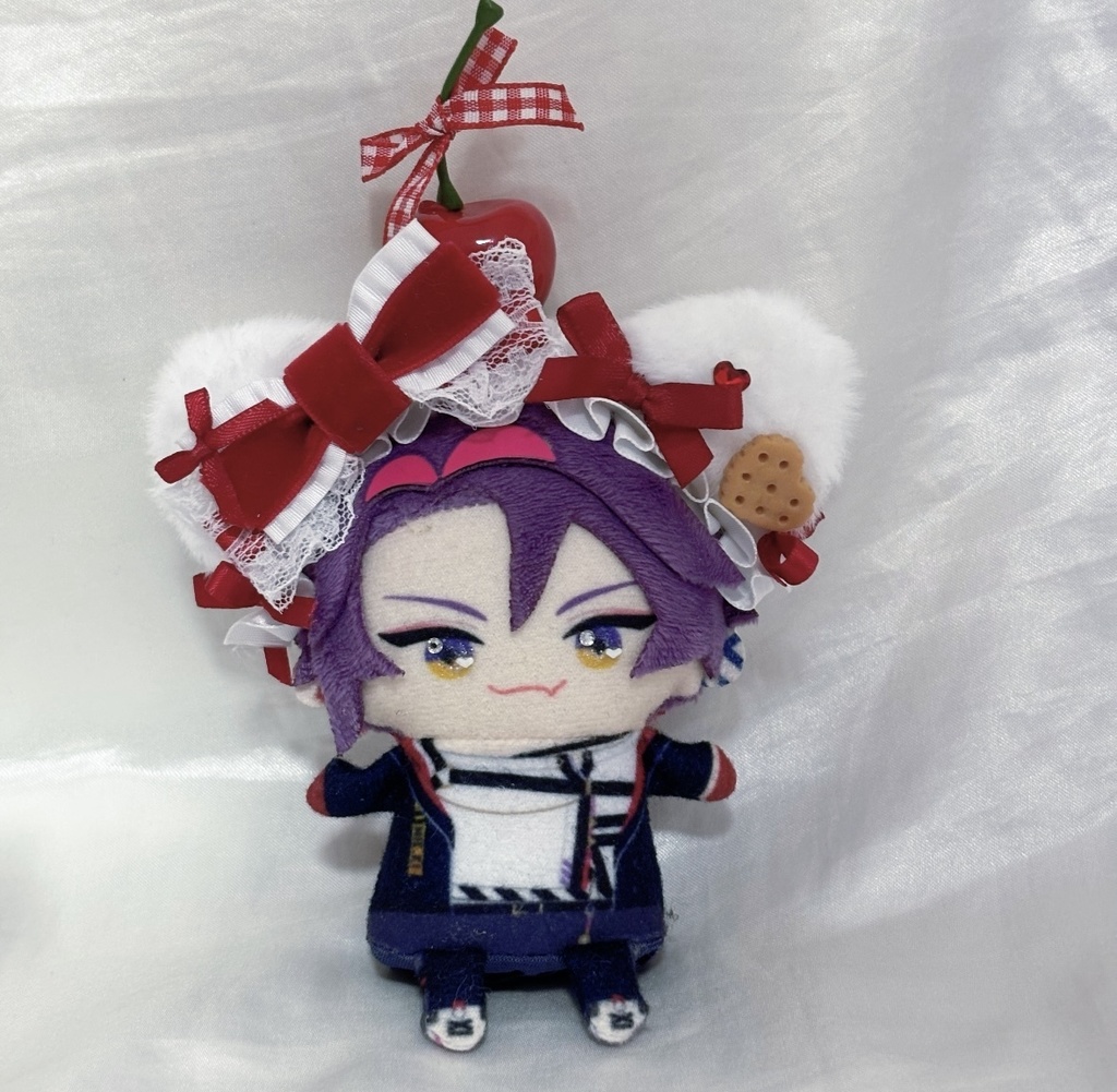 ♡さくらんぼリボンヘッドドレス♡