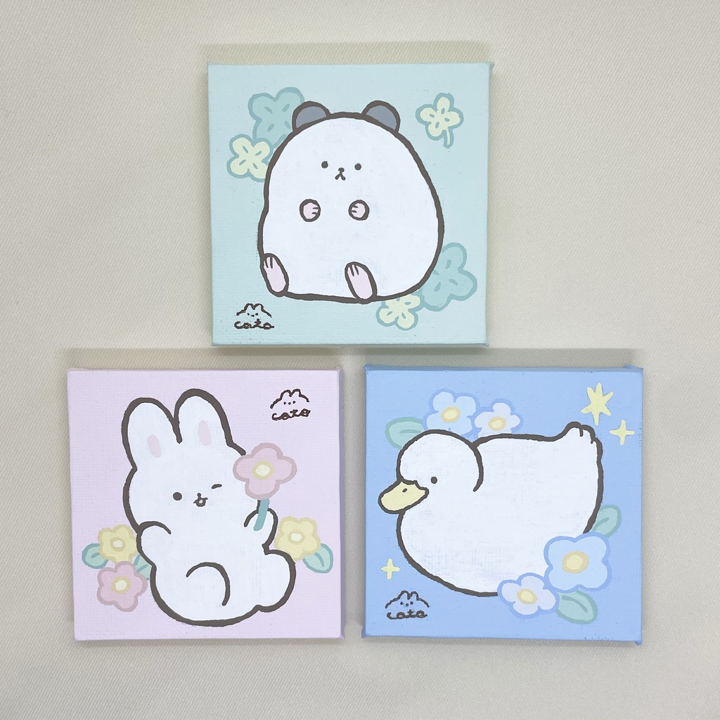 ミニキャンバス原画
