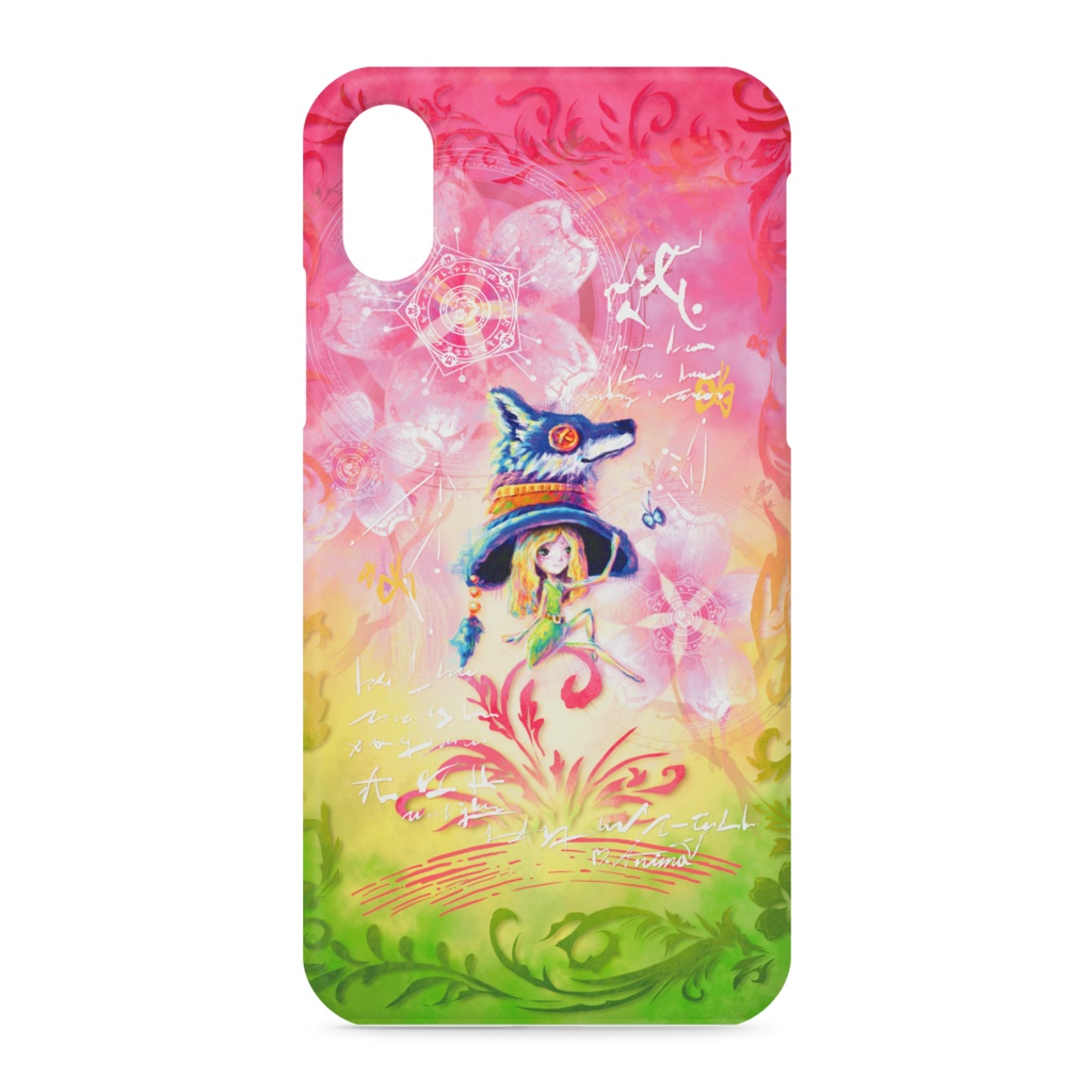 【多機種対応】iPhoneスマホハードケース(側面あり) 『暖かな春の予感』