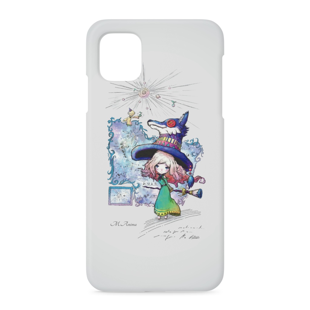 【多機種対応】iPhoneスマホハードケース(側面あり) 『日輪の苗木』