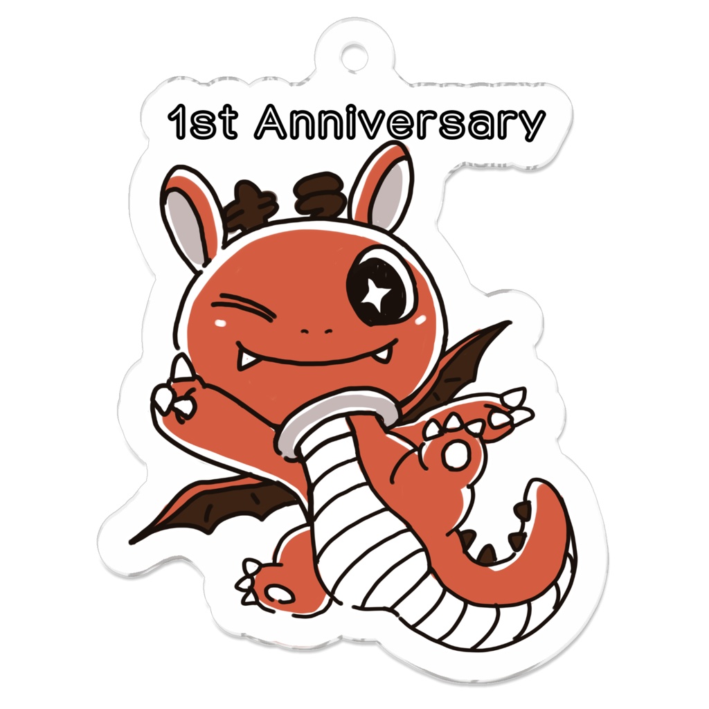 KiraDragon 1st Anniversary Key-chain