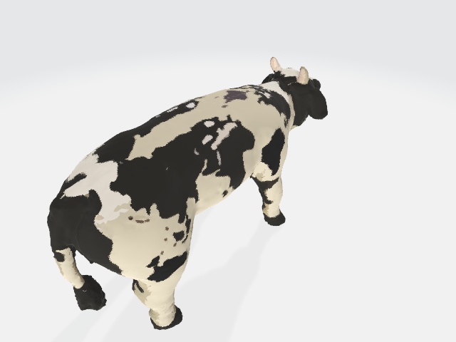 Cow 3dcg (glb)