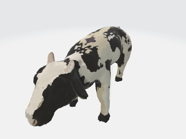 Cow 3dcg (glb)