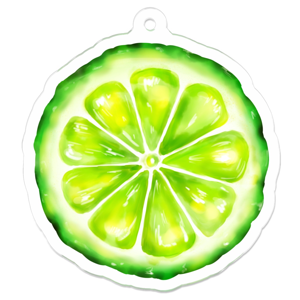 Lime-アクリルキーホルダー