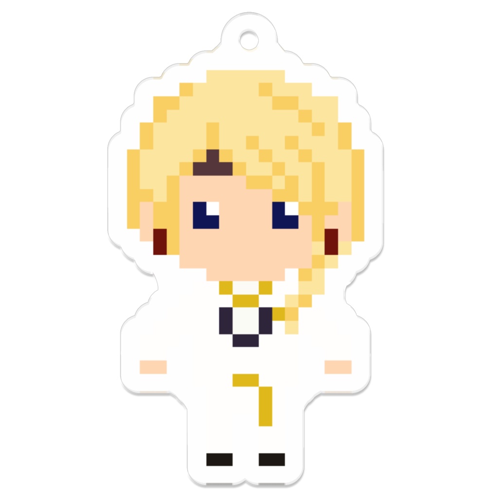 ドット絵ジェルミアのアクリルキーホルダー