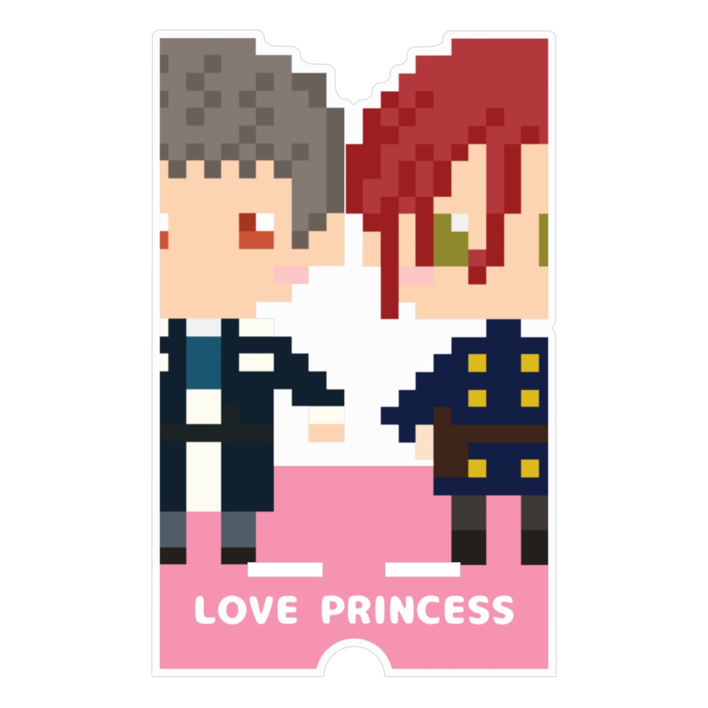 ドット絵ギルアリスのアクリルスマホスタンド