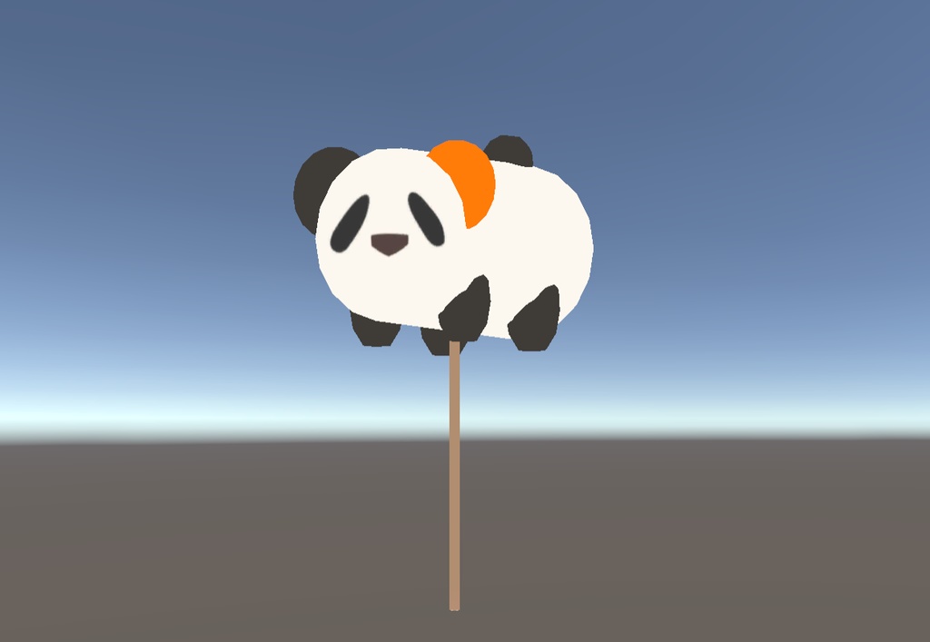 【3Dモデル】ぱんだハンマー