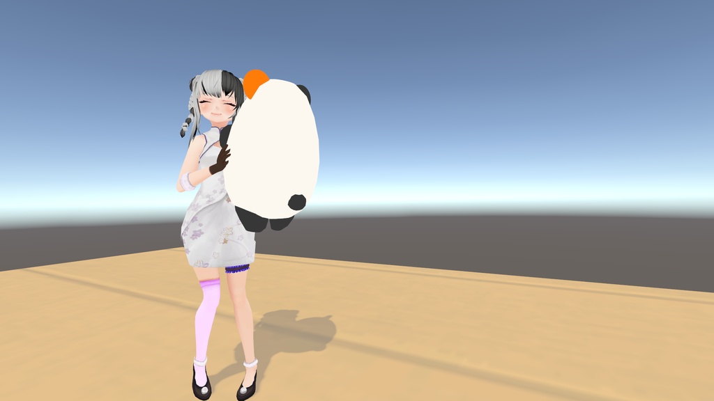 【3Dモデル】ぱんだのぬいぐるみ