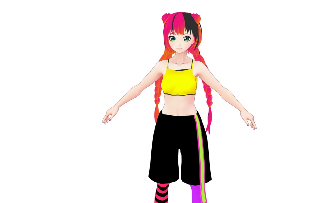 VRoid 原宿ファッションセット(3色)