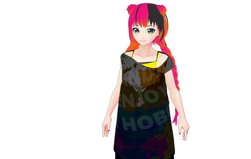 VRoid 原宿ファッションセット(3色)