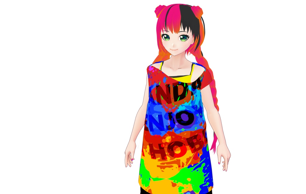 VRoid 原宿ファッションセット(3色)