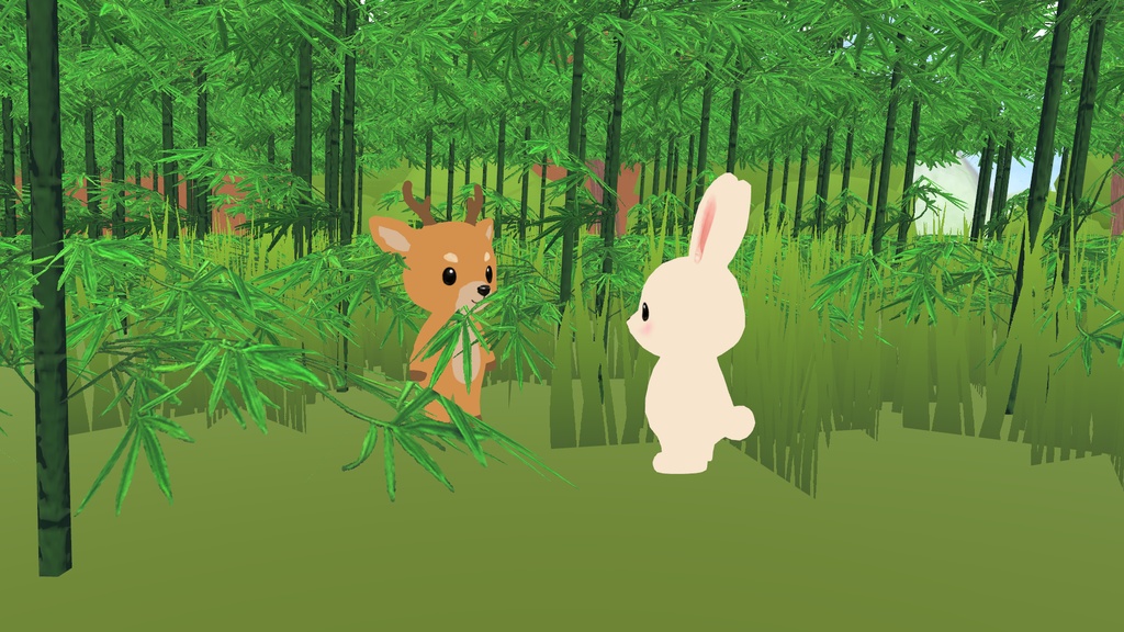 【VRChat】18種の動物アバターセット【PC/Quest対応・Excellent・ローポリ・軽量】