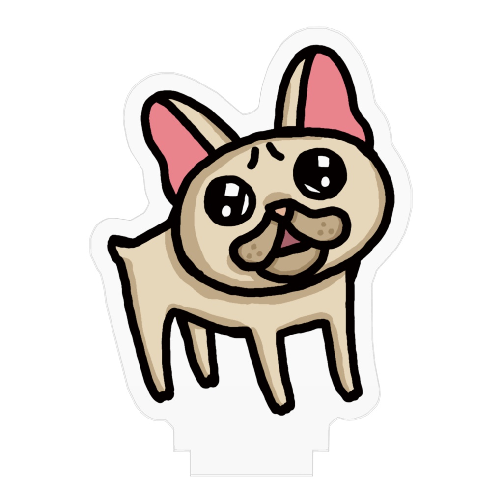 「タツマキボタン」のタツマキのアクリルフィギュア