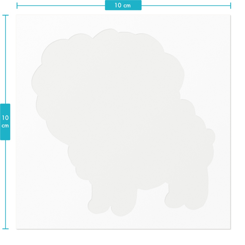 「タツマキボタン」のブクブクタツマキのステッカー