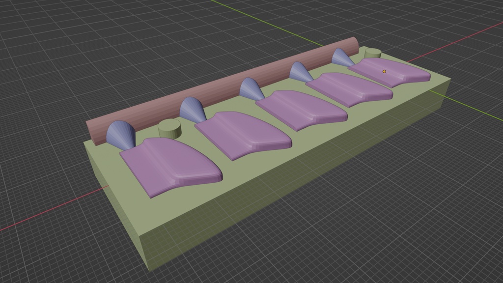 エギ用シンカー3Dモデル