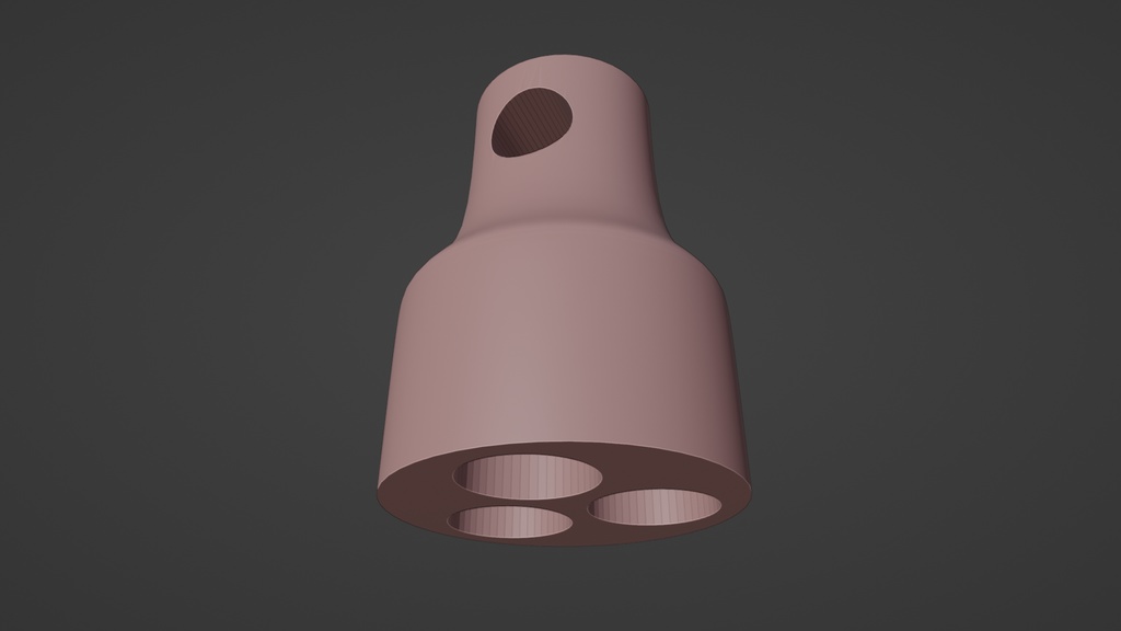 マグネットストラップ3Dモデル