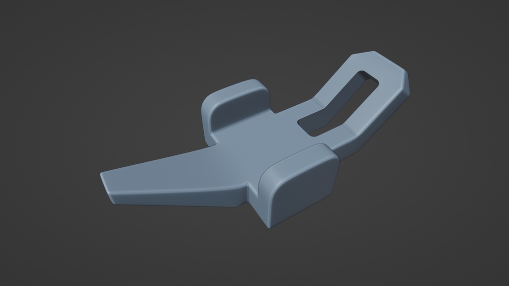 フックキーパー3Dモデル