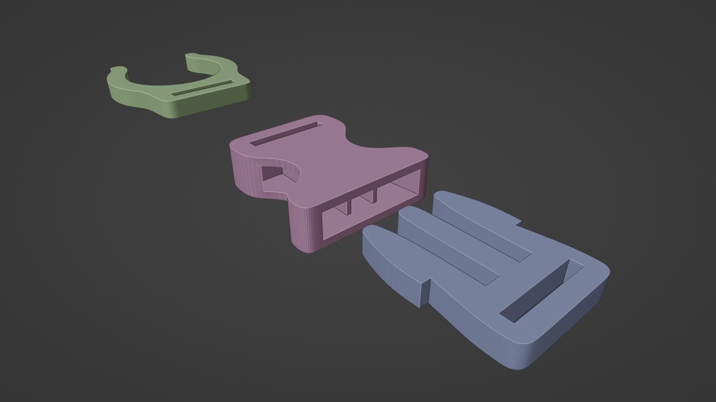 ペットボトルホルダー3Dモデル