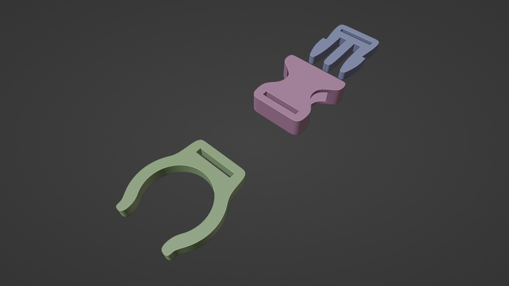 ペットボトルホルダー3Dモデル