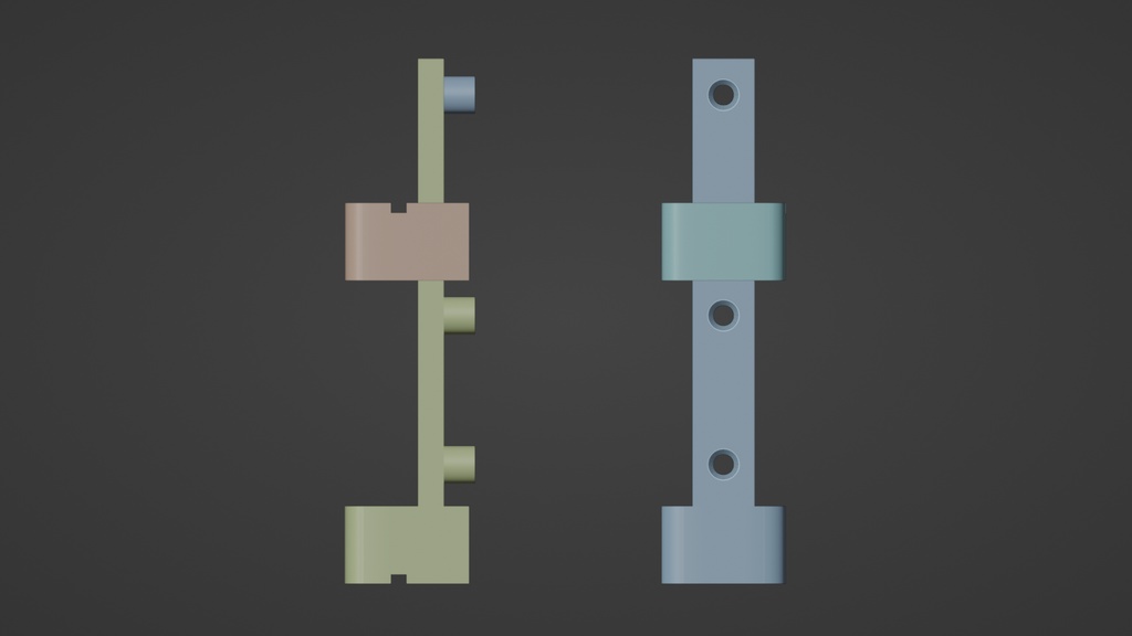 リールスタンド3Dモデル