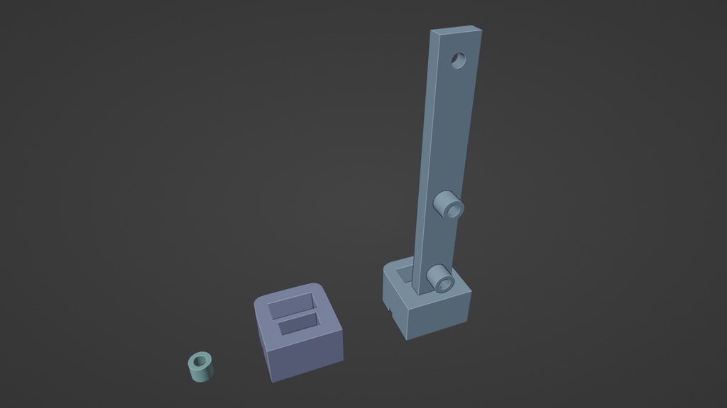 リールスタンド3Dモデル