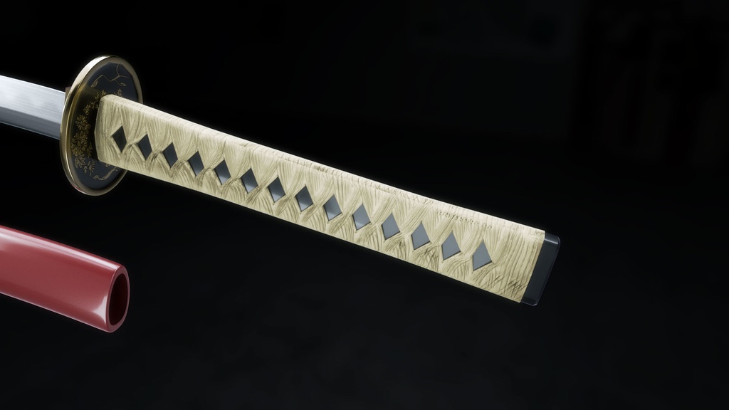 3Dモデル 日本刀