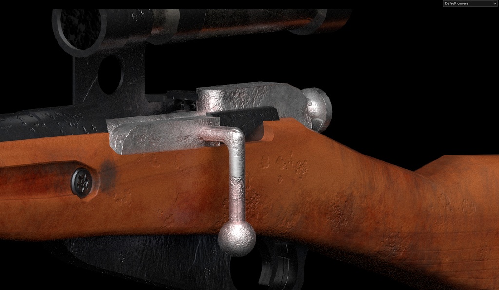 3Dモデル スナイパーライフル