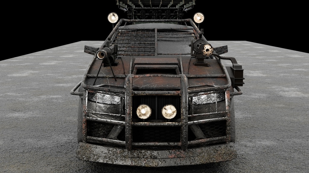 3Dモデル ArmorCar